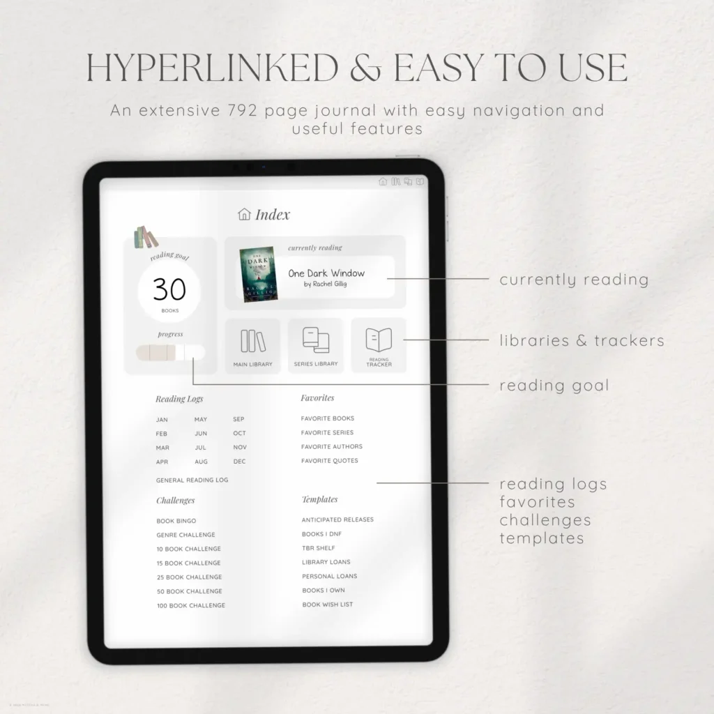 Expanded Digital Reading Journal