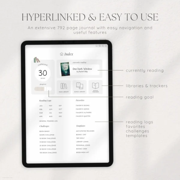 Expanded Digital Reading Journal
