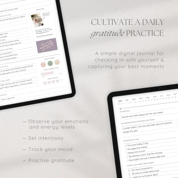 Digital Gratitude Journal