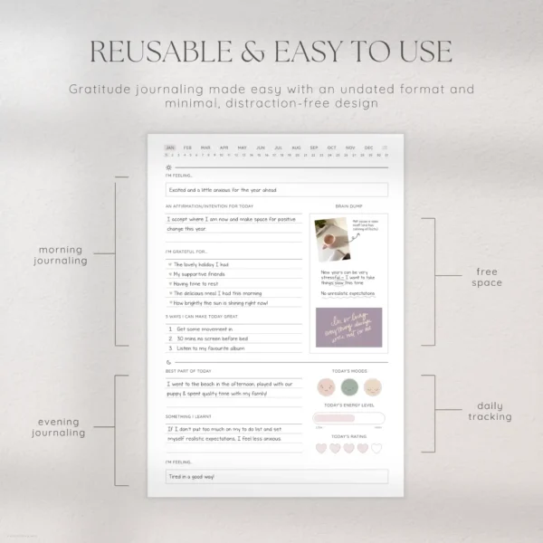 Digital Gratitude Journal