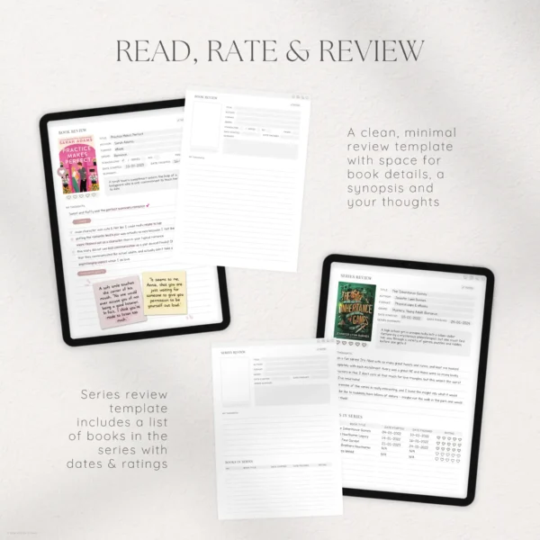 Expanded Digital Reading Journal