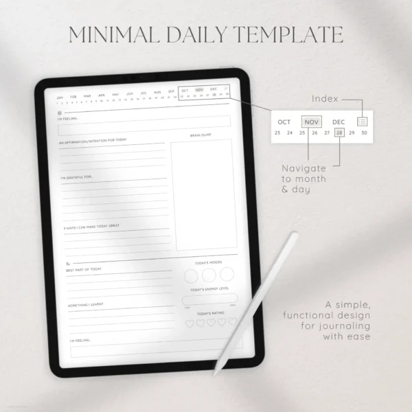 Digital Gratitude Journal