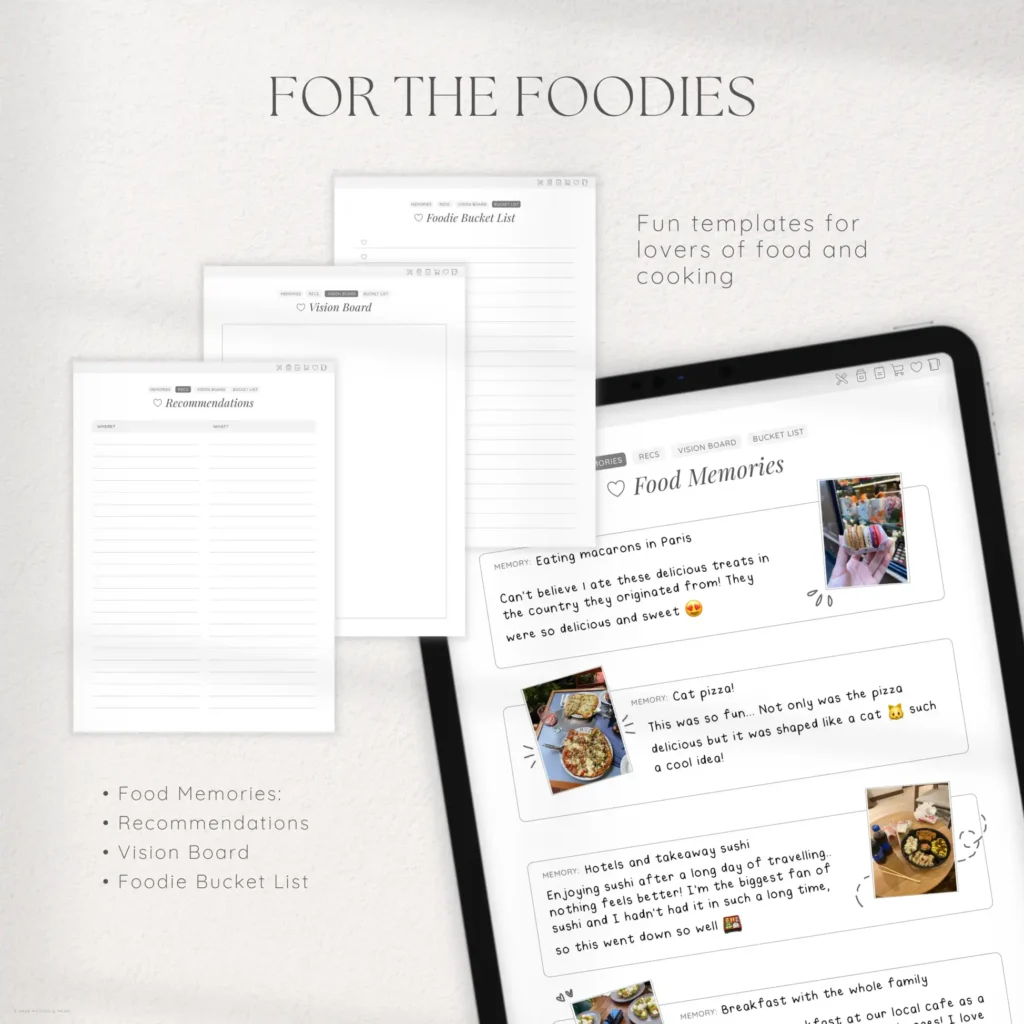 Digital Recipe Book