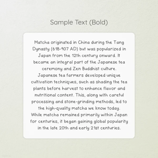 Matcha Latte Handwritten Font Bundle