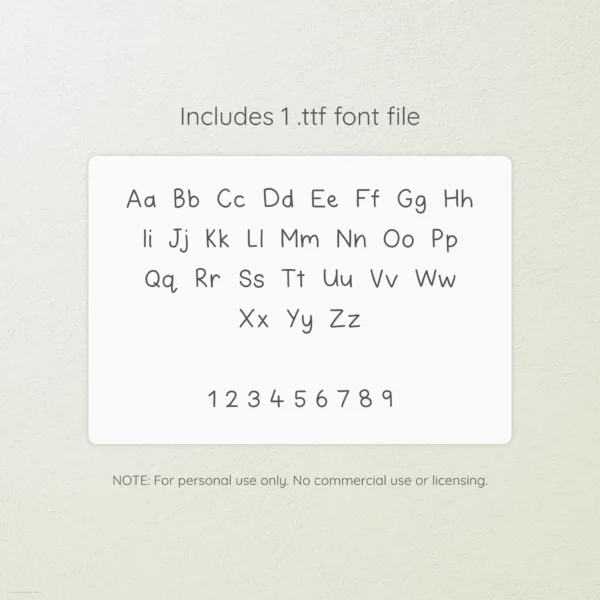 Matcha Latte Handwritten Font
