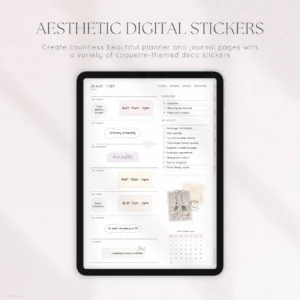 Candy Floss Dreams Digital Deco Stickers - Image 2