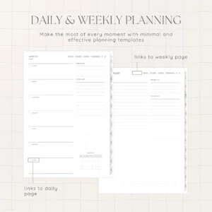 Undated Digital Planner - Stardust Version - Image 6
