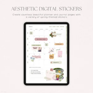 Flower Garden Digital Deco Stickers - Image 2