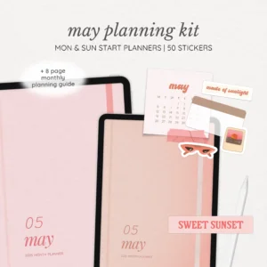 May Digital Planning Kit