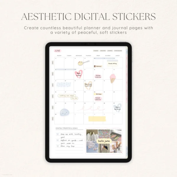 Summer Scoop Digital Deco Stickers