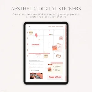 Sweet Sunset Digital Deco Stickers - Image 2