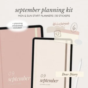 September Digital Planning Kit - Image 1