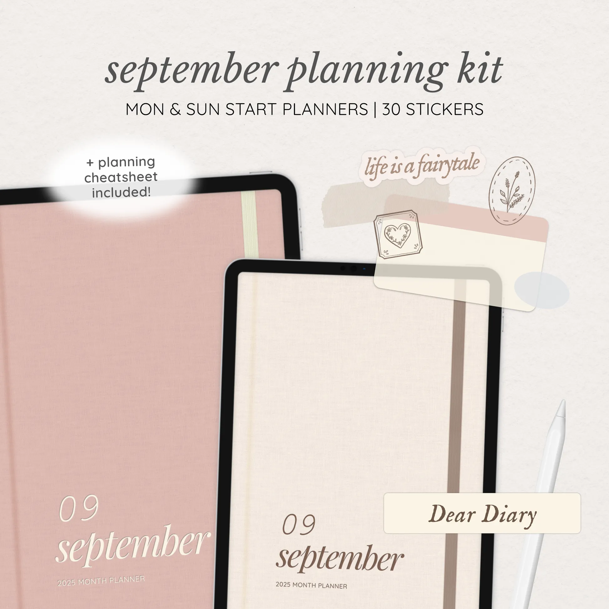 September Digital Planning Kit - Image 1