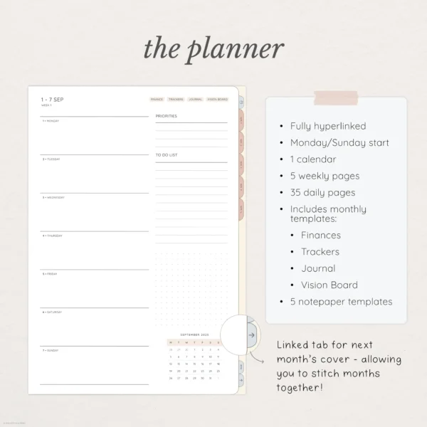 September Digital Planning Kit - Image 3