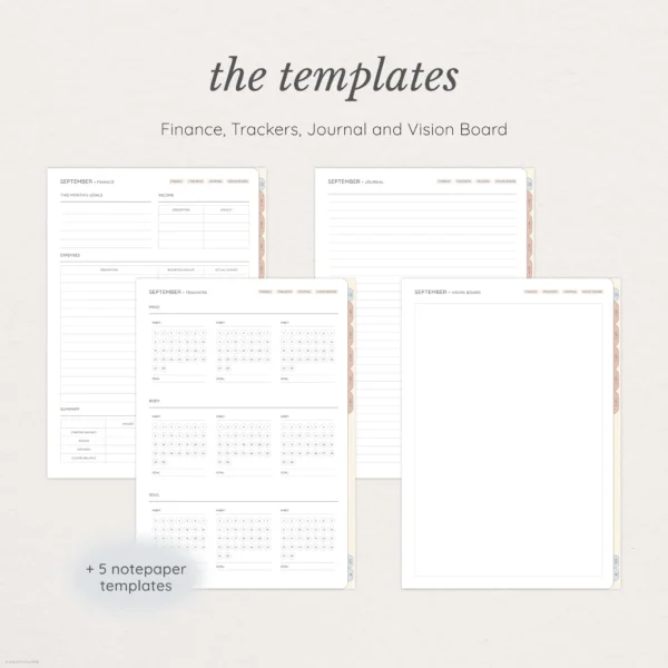 September Digital Planning Kit - Image 5