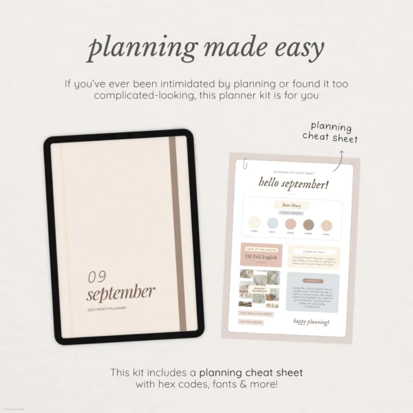 September Digital Planning Kit - Image 7