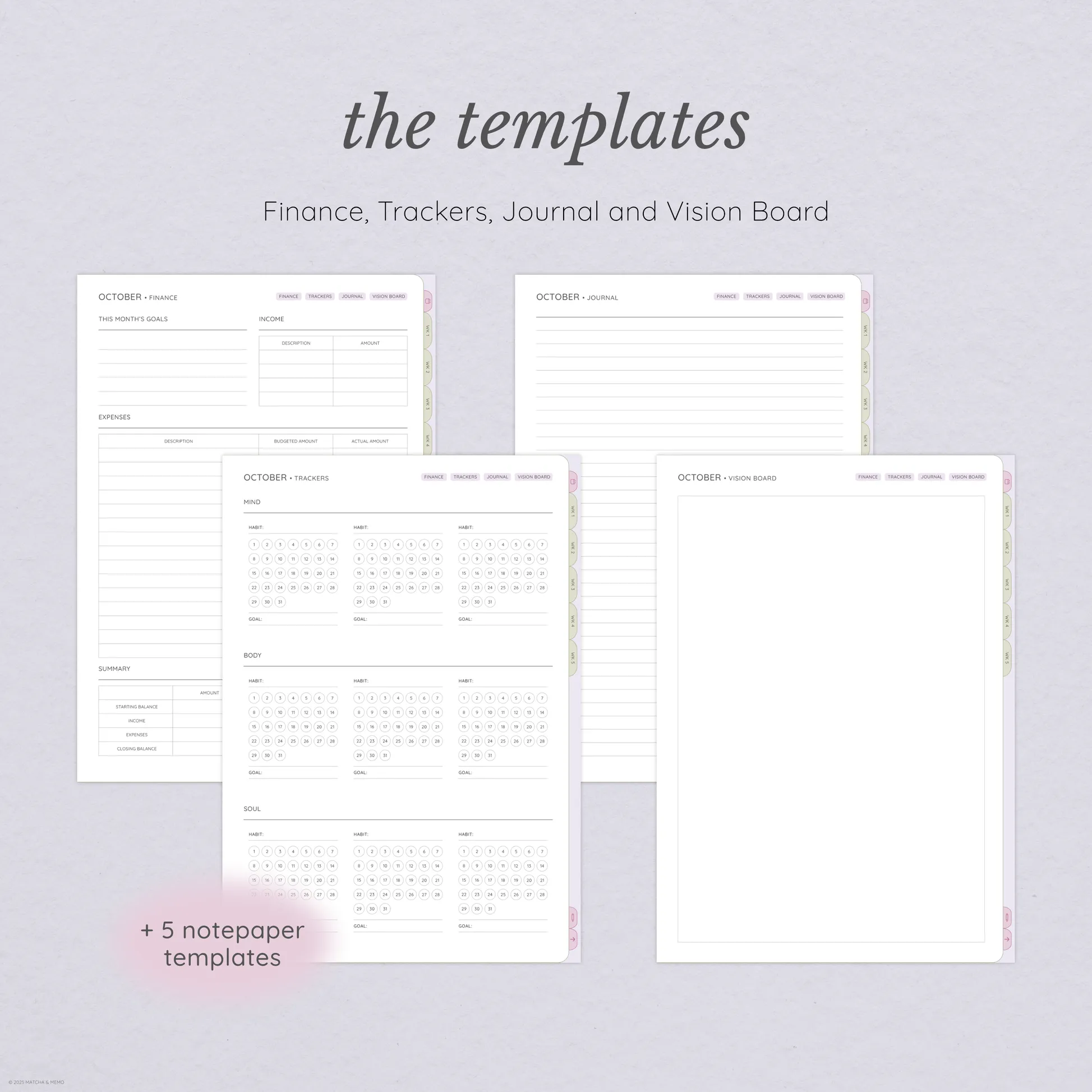 October Digital Planning Kit - Image 5