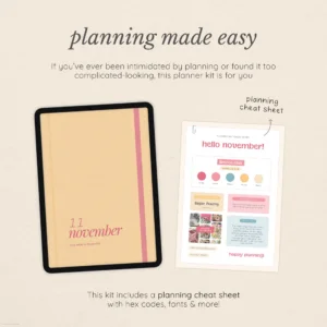November Digital Planning Kit - Image 7