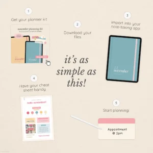 November Digital Planning Kit - Image 8