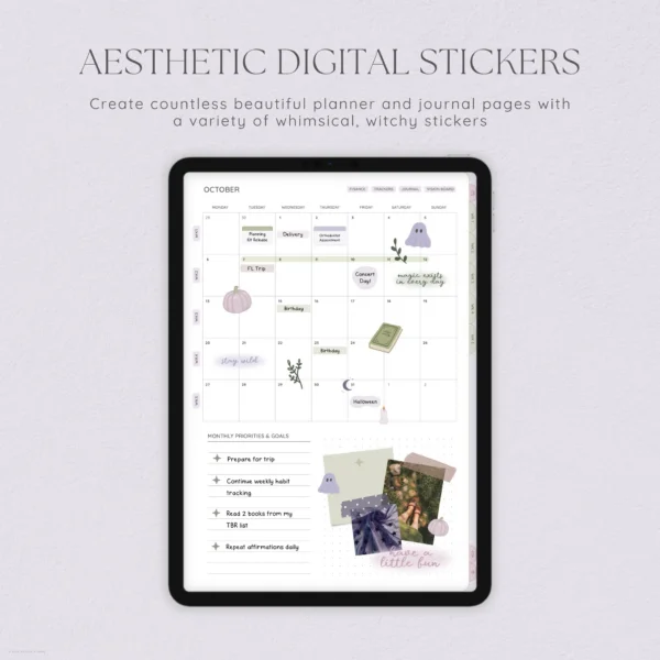 Magic Spell Digital Deco Stickers