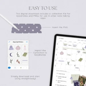 Magic Spell Digital Deco Stickers - Image 4